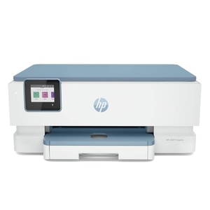 (中古品) HP カラー プリンター HP ENVY Inspire 7221 202モデル インクジェット複合機 スマートフォン連携 スキャン 無線LAN 自動両面印刷 タッチスクリーン付 テレワーク サーフブルー(型番:31K15D0-AAAD)