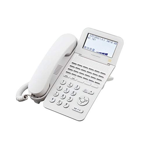 (中古品) ナカヨ NYC-Si 24ボタン標準電話機(W) 白 NYC-24SI-SDW