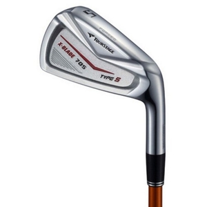 (中古品) ブリヂストン TOURSTAGE アイアンセット ツアーステージ X-BLADE 705 Type-S アイアン ダイナミックゴールド(6本セット) S200