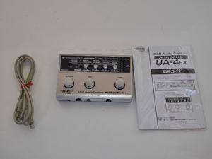 (中古品)エディロール USB オーディオキャプチャー UA-4FX 6,645円