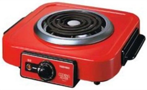 (中古品) TOSHIBA クッキングヒーター レッド HP-103K(R)