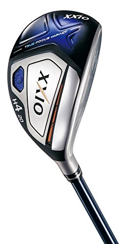 (中古品) DUNLOP(ダンロップ) ユーティリティ XXIO X ゼクシオ テン ハイブリッド MP1000 シャフト カーボン メンズ 右 ネイビー ロフト角:20度 番手:H4 フレックス:R