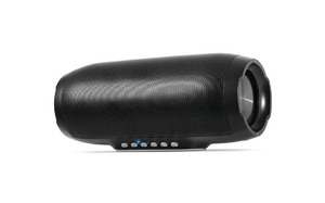 (中古品) LITHON ライソン Audinsound ワイヤレスステレオスピーカーSP-04 KABS-015B Bluetooth USB充電 場所を選ばずどこでも楽しめる