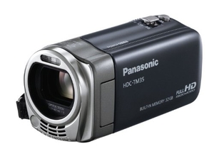 (中古品) パナソニック デジタルハイビジョンビデオカメラ グレー HDC-TM35-H