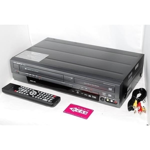 (中古品) vhs ビデオデッキ DXアンテナ 地上デジタルチューナー内蔵ビデオ一体型DVDレコーダー DXR160V