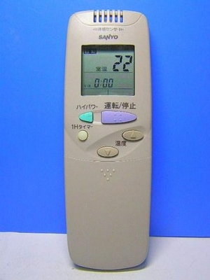 (中古品) サンヨー エアコンリモコン RCS-L5VA