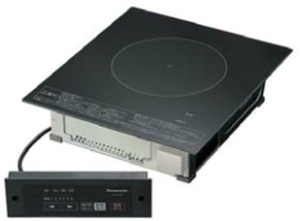 (中古品) パナソニック IH クッキングヒーター 100V 業務用1口ビルトイン KZ-F11B