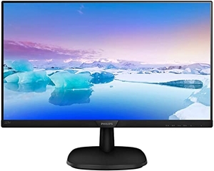 (中古品) Philips(フィリップス) 21.5型ワイド液晶ディスプレイ ブラック 223V7QHAB/11 フル HD 液晶モニター（付属品：電源ケーブル・HDMI・VGAケーブル）(整備済み品)