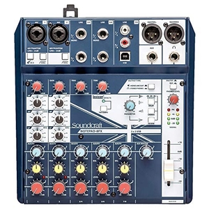 (中古品) Soundcraft Notepad-8FX ミキサー