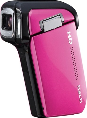 (中古品) SANYO ハイビジョン デジタルムービーカメラ Xacti (ザクティ) DMX-HD800 ピンク DMX-HD800(P)