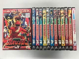 (中古品) 百獣戦隊ガオレンジャー全12巻、劇場版 【レンタル落ち】全13巻セット