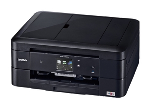 (中古品) brother プリンター A4 インクジェット複合機 PRIVIO DCP-J963N-B ブラック 両面印刷/有線・無線LAN/レーベル印刷/ADF
