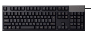 (中古品) 東プレ REALFORCE S R2 日本語108配列 静電容量無接点方式 USBキーボード 静音モデル 荷重45g レーザー刻印 かな表記なし ブラック R2S-JP4-BK