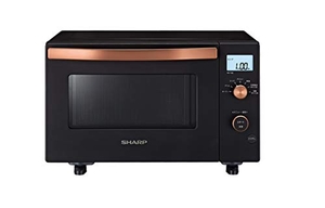 (中古品) シャープ スタイリッシュ オーブンレンジ 18L フラットタイプ ブラック RE-F18A-B