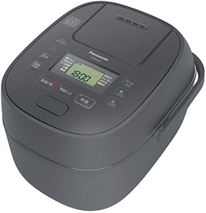 (中古品) パナソニック 炊飯器 5.5合 可変圧力IH式 おどり炊き グレー SR-MPB100-H