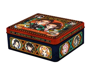 (中古品) 『鬼滅の刃』 コミックカレンダー2021 特製缶入り 日めくりカレンダー