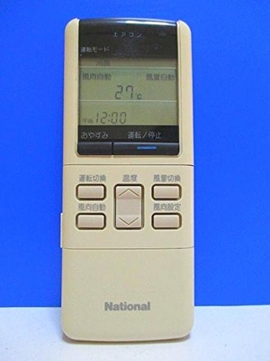 (中古品) ナショナル エアコンリモコン C28VS621