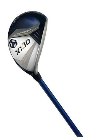 (中古品) DUNLOP(ダンロップ) ハイブリッド XXIO ゼクシオ サーティーン MP1300 シャフト カーボン メンズ 右 ネイビー ロフト角: 26度 番手: H6 フレックス:SR