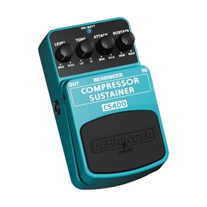 (中古品) Behringer(ベリンガー) べリンガー ギター用効果ペダル コンプレッサー/サステイナー CS400 COMPRESSOR/SUSTAINER