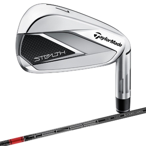 (中古品) TAYLOR MADE(テーラーメイド) Stealth(ステルス) アイアン カーボンシャフト メンズゴルフクラブ 右用 #6-P セット構成 IR#6/IR#7/IR#8/IR#9/IR#PW フレックス : S