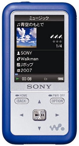 (中古品) SONY ウォークマン Sシリーズ FMラジオ内蔵 2GB ブルー NW-S615F L