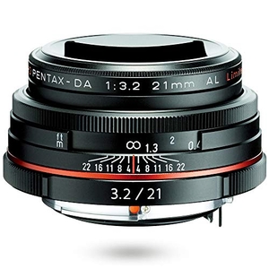 (中古品) ペンタックス HD PENTAX-DA 21mmF3.2AL Limited ブラック 広角単焦点レンズ 【APS-Cサイズ用】【高品位リミテッドレンズ・アルミ削り出しボディ】【高精細な描写】【高性能 HDコーティング】【小型・軽量設計】【ペンタックス一眼Kシリーズはボディ内手振れ補正を...