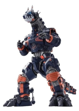 (中古品) TAMASHII NATIONS BANDAI SPIRITS(バンダイ スピリッツ) S.H.フィギュアーツ ウルトラマンブレーザー 約160mm 23式特殊戦術機甲獣 アースガロン PVC&ABS製 塗装済み可動フィギュア