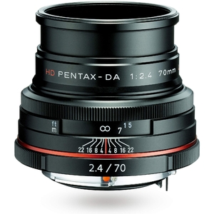 (中古品) ペンタックス HD PENTAX-DA 70mmF2.4 Limited ブラック 中望遠単焦点レンズ 【APS-Cサイズ用】【高品位リミテッドレンズ・アルミ削り出しボディ】【高精細な描写】【高性能 HDコーティング】【小型・軽量設計】【ペンタックス一眼Kシリーズはボディ内手振れ補正を...
