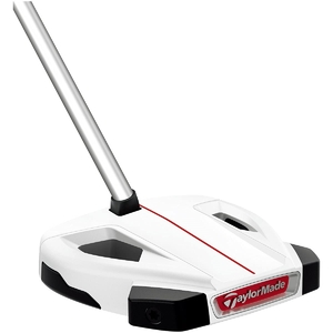 (中古品) TAYLORMADE(テーラーメイド)SPIDEREX(スパイダーイーエックス)パター【カタログ純正シャフト装着モデル】センターシャフトメンズゴルフクラブ右WHITEホワイト34インチ