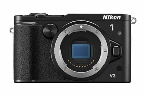 (中古品) Nikon ミラーレス一眼Nikon 1 V3 ボディ ブラック N1V3BK
