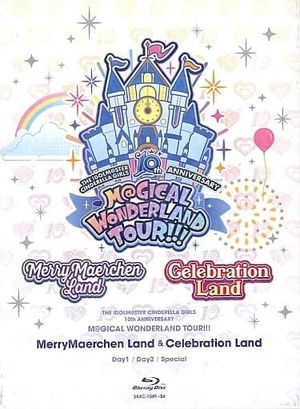 (中古品) 【Blu-ray】THE IDOLM＠STER CINDERELLA GIRLS 10th ANNIVERSARY M＠GICAL WONDERLAND TOUR!!! MerryMaerchen Land ＆ Celebration Land