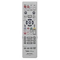 (中古品) シャープ[SHARP]　オプション・消耗品　【0046380160】　DVD用　リモコン