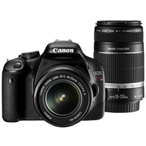(中古品) Canon デジタル一眼レフカメラ EOS Kiss X4 ダブルズームキット KISSX4-WKIT