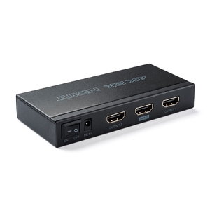 (中古品) サンワダイレクト HDMI分配器 1入力2出力 同時出力 4K / 60Hz 対応 HDCP2.2対応 400-VGA013