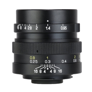 (中古品) 中一光学 (ZHONG YI OPTICS) 単焦点レンズ SPEEDMASTER 25mm F0.95 (マイクロフォーサーズ) (ブラック)