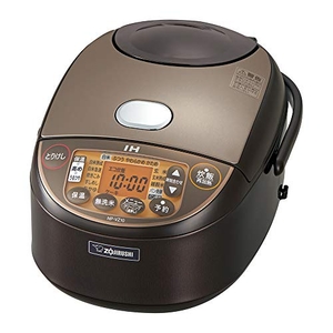 (中古品) 象印 炊飯器 5.5合 IH式 極め炊き 黒まる厚釜 保温30時間 ブラウン NP-VZ10-TA