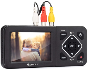 (中古品) ClearClick(クリアクリック) ビデオをデジタル化 Video2Digitalコンバーター2.0 第2世代 VCR/VHSテープ/AV/RCA/Hi8/ビデオカメラ/DVD/ゲーム機からビデオを録画