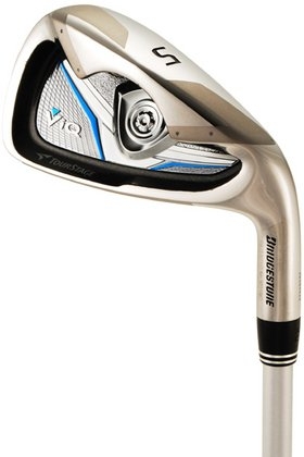 (中古品) ブリヂストン TOURSTAGE アイアンセット ツアーステージ V-iQ アイアン カーボン(6本セット) R