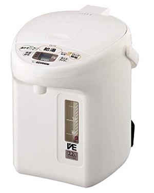 (中古品) 象印 マイコン沸とうVE電気まほうびん 2.2L ホワイトZOJIRUSHI 優湯生(ゆうとうせい) CV-TZ22-WA