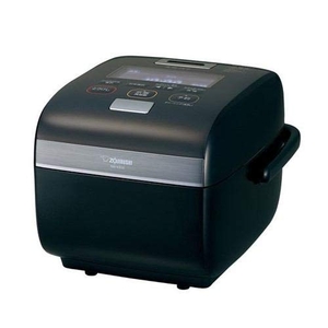 中古品) 象印 圧力IH炊飯ジャー(5.5合炊き) 黒漆 ZOJIRUSHI 炎舞炊き