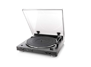 (中古品) デノン Denon DP-200USB アナログレコードプレーヤー フォノイコライザー付 フルオート カートリッジ付属 ブラック DP-200USBK