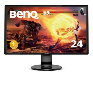 (中古品) BenQ ゲーミングモニター ディスプレイ GL2460BH 24インチ/フルHD/TN/1ms/75Hz/輝度自動調整/ブルーライト軽減/HDMI/D-sub/DVI/スピーカー付き