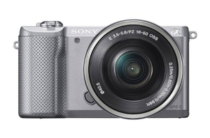 (中古品) SONY ミラーレス一眼 α5000 パワーズームレンズキット シルバー ILCE-5000L-S