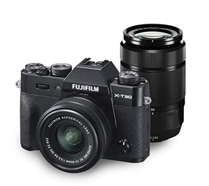 (中古品) 富士フイルム(FUJIFILM) ミラーレス一眼カメラ X-T30ダブルズームレンズキット ブラック X-T30WZLK-B