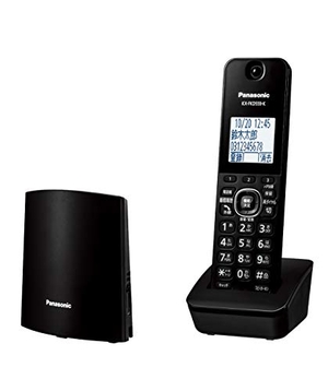 (中古品) パナソニック デジタルコードレス電話機 迷惑電話対策機能搭載 ブラック VE-GZL40DL-K