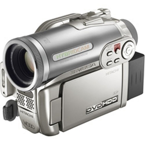 (中古品) HITACHI ハイブリッドDVDカメラ DZ-HS303 Wooo シャンパンシルバー DZ-HS303-S