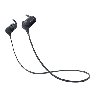 (中古品) ソニー ワイヤレスイヤホン MDR-XB50BS : 防滴/スポーツ向け Bluetooth対応 マイク付き ブラック MDR-XB50BS B