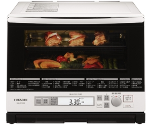 (中古品) 日立 スチームオーブンレンジ ヘルシーシェフ 33L パールホワイト MRO-SV1000 W