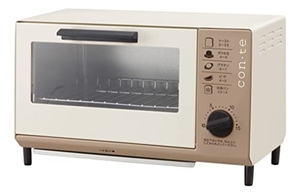 (中古品) ツインバード トースター オーブントースター 2枚焼き 860W ブラウン TS-4041BR