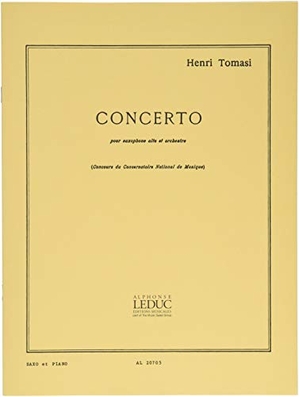 (中古品) トマジ : 協奏曲 サクソフォン・コンチェルト (サクソフォン、ピアノ) ルデュック出版